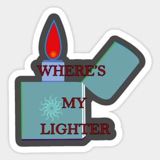 Lighter Sticker